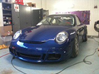 Porche maalauksessa